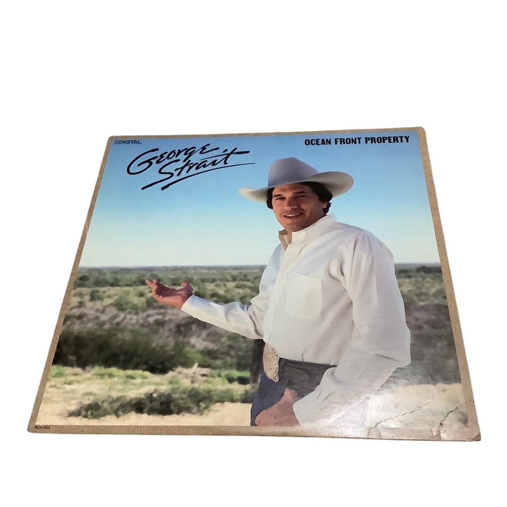 George Strait Ocean Front Property Vinyl Record